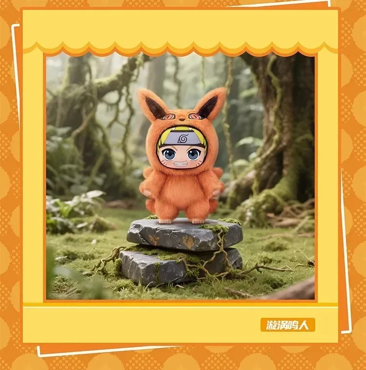 Pelúcias Naruto Mini Ninjas Fofinhos em Fantasias Divertidas! Colecionáveis Chibi com Acabamento Premium