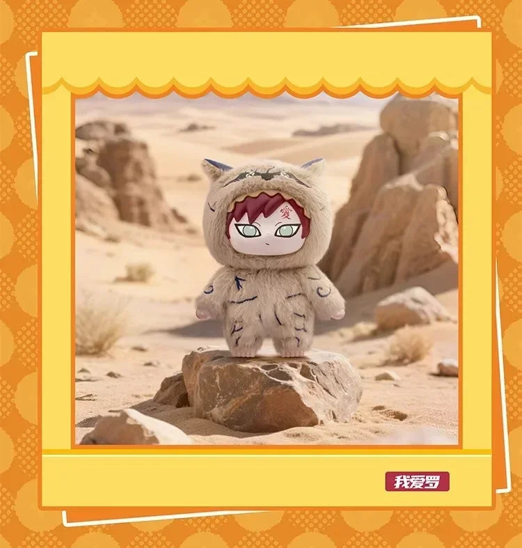 Pelúcias Naruto Mini Ninjas Fofinhos em Fantasias Divertidas! Colecionáveis Chibi com Acabamento Premium