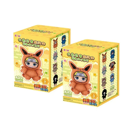 Pelúcias Naruto Mini Ninjas Fofinhos em Fantasias Divertidas! Colecionáveis Chibi com Acabamento Premium