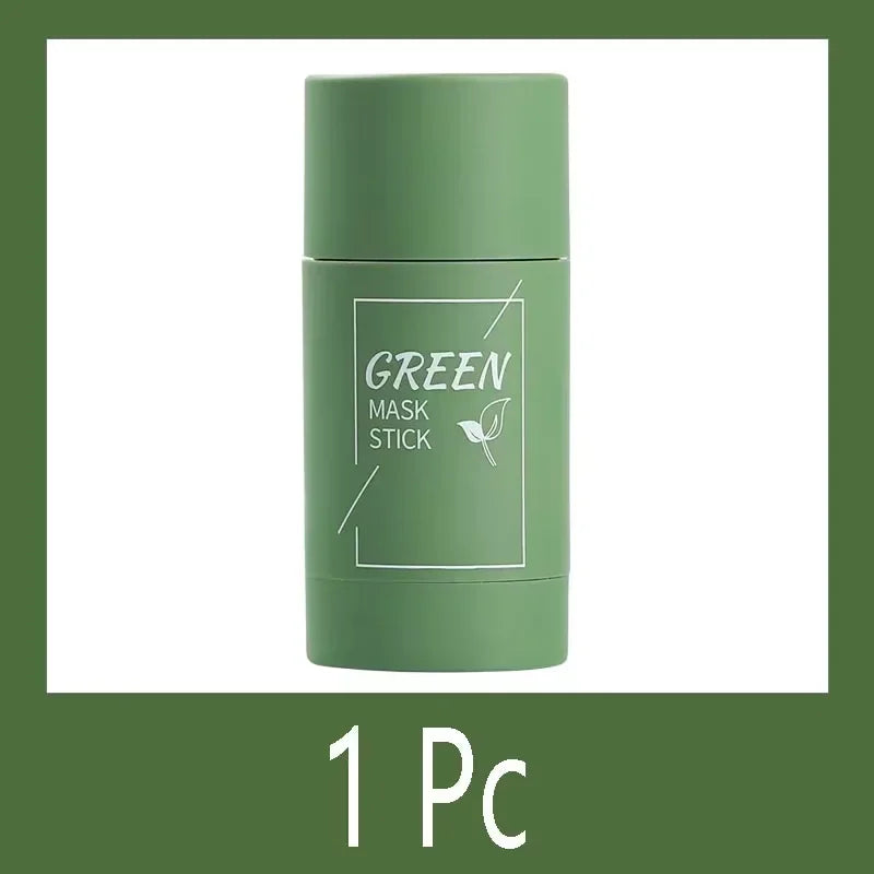 Green Tea Cleansing Stick 40g – Máscara Facial em Bastão para Limpeza Profunda, Cravos e Poros