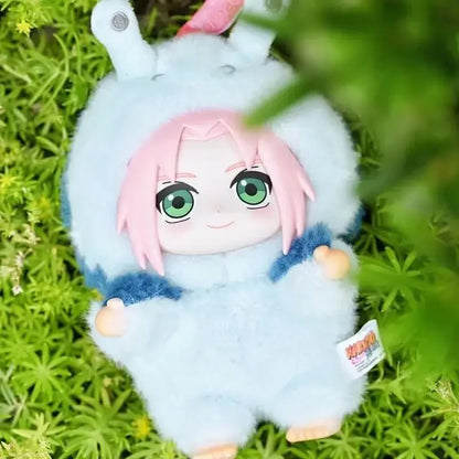 Pelúcias Naruto Mini Ninjas Fofinhos em Fantasias Divertidas! Colecionáveis Chibi com Acabamento Premium