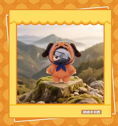 Pelúcias Naruto Mini Ninjas Fofinhos em Fantasias Divertidas! Colecionáveis Chibi com Acabamento Premium