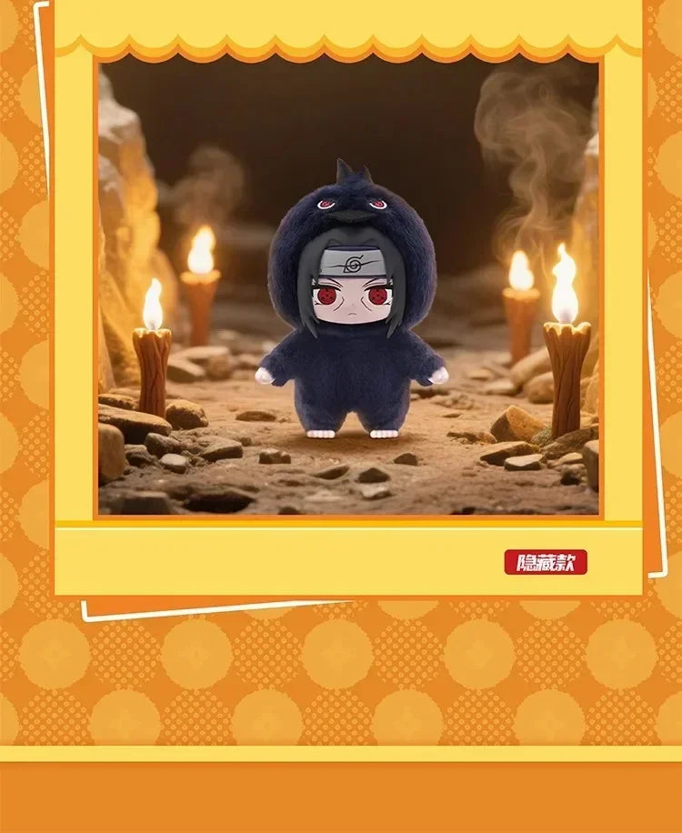 Pelúcias Naruto Mini Ninjas Fofinhos em Fantasias Divertidas! Colecionáveis Chibi com Acabamento Premium