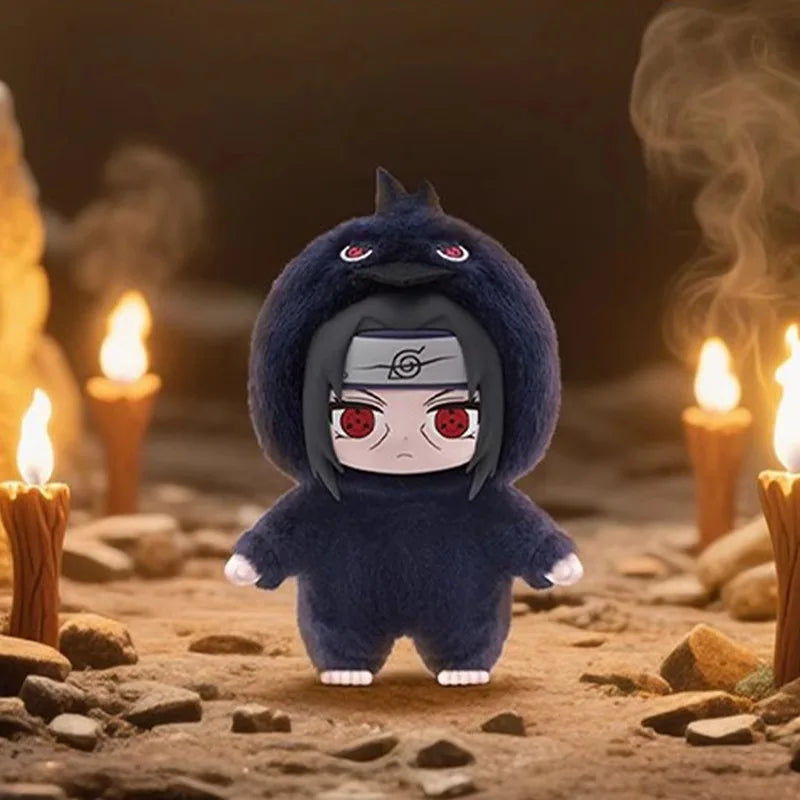 Pelúcias Naruto Mini Ninjas Fofinhos em Fantasias Divertidas! Colecionáveis Chibi com Acabamento Premium