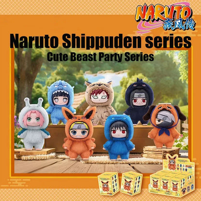 Pelúcias Naruto Mini Ninjas Fofinhos em Fantasias Divertidas! Colecionáveis Chibi com Acabamento Premium