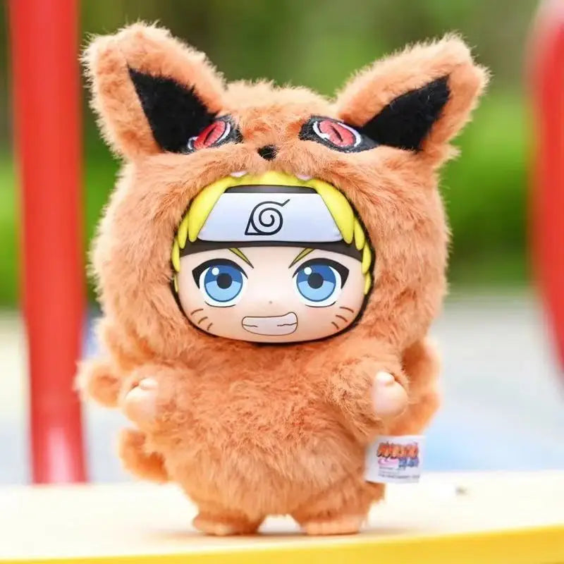 Pelúcias Naruto Mini Ninjas Fofinhos em Fantasias Divertidas! Colecionáveis Chibi com Acabamento Premium