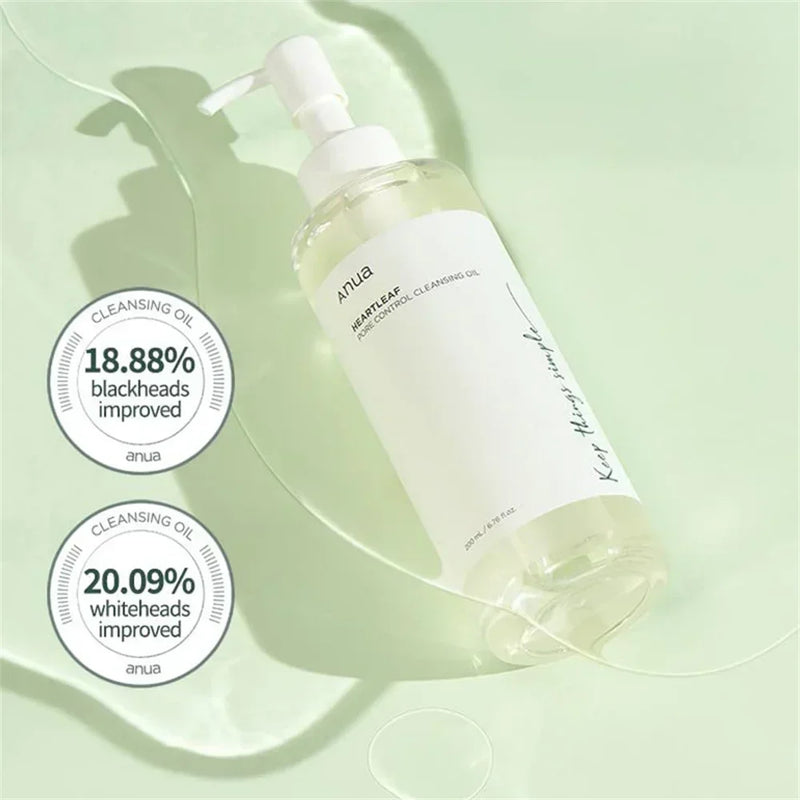Anua HeartLeaf 77 % Óleo de Limpeza Facial 200 ml